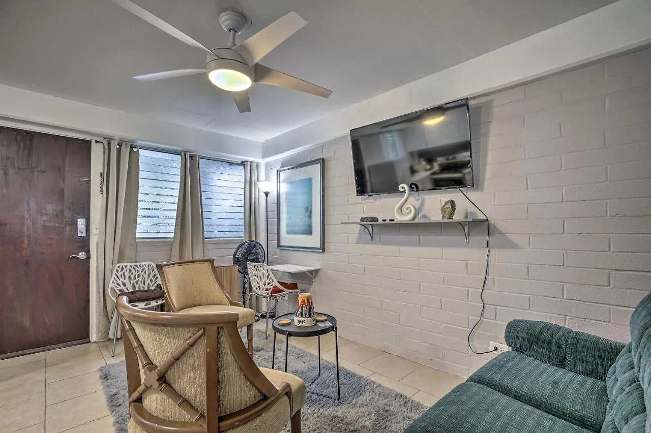 Sun-Filled Condo With Lanai Near Waikiki Beach! Honolulu 0*,