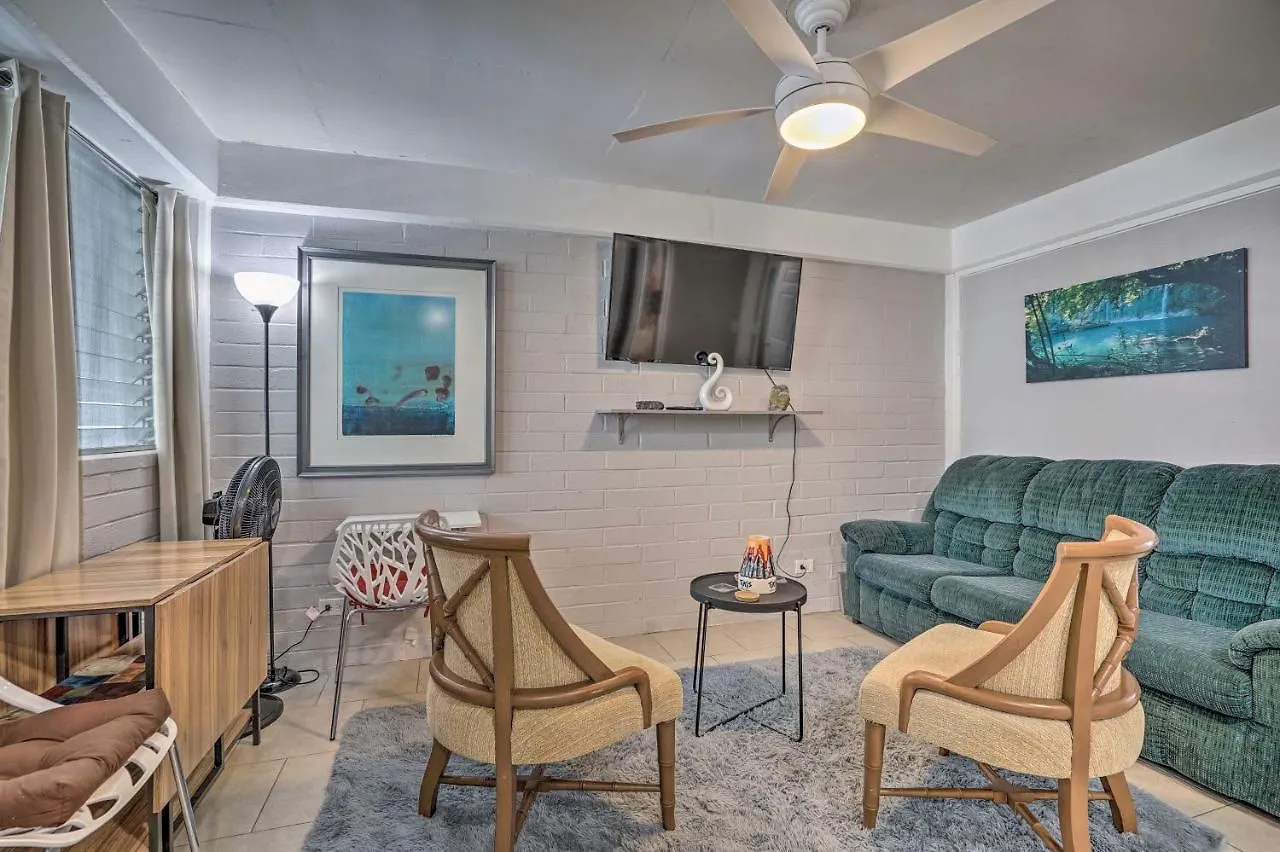 Sun-Filled Condo With Lanai Near Waikiki Beach! Honolulu Appartamento