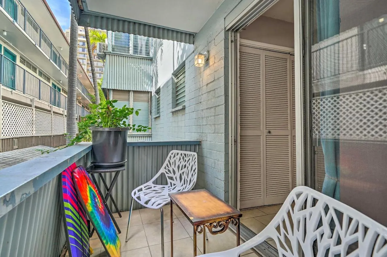 Sun-Filled Condo With Lanai Near Waikiki Beach! Honolulu Stati Uniti